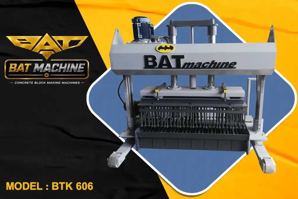 دستگاه بلوک زن 2 دستگاه بلوک زن (هیدرولیک) BTK606